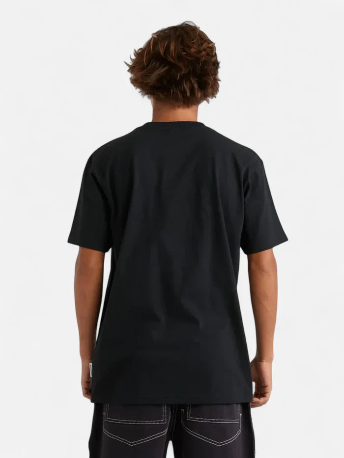 Remera Quiksilver Impaired Moe Negro