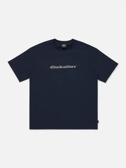 Remera Quiksilver Mercury Chrome Oldenglish Azul Marino