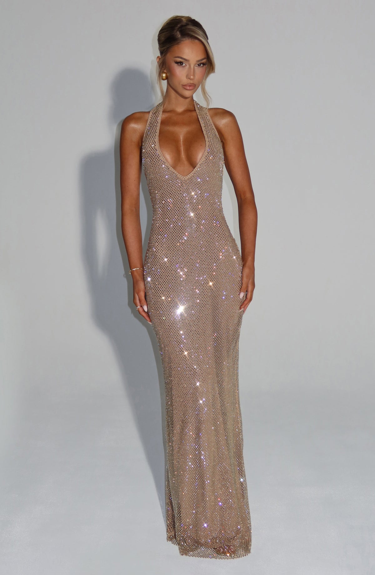 Starla Maxi Dress - Gold