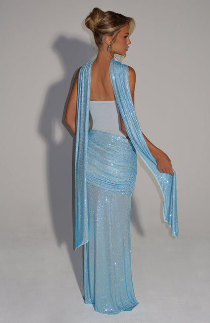 Tavia Scarf - Aqua