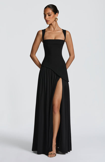 Tullulah Maxi Dress - Black