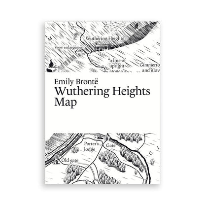 Wuthering Heights Literary Map