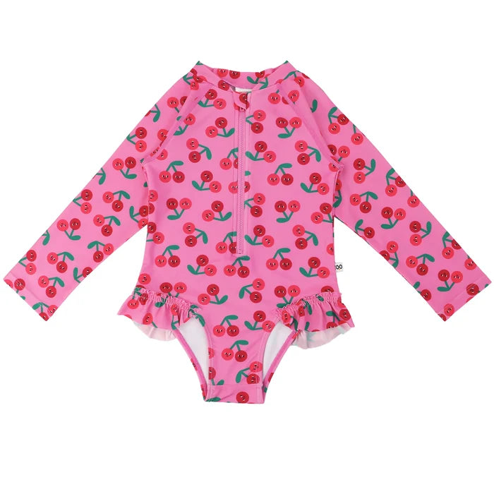 Zoocchini Girls Rashguard Swimsuit